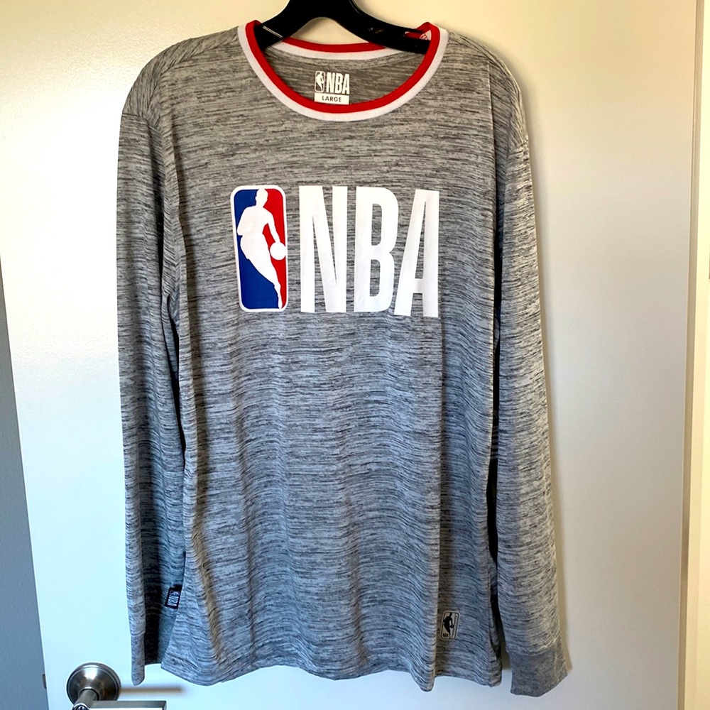 NBA Long Sleeve Shirt Mens